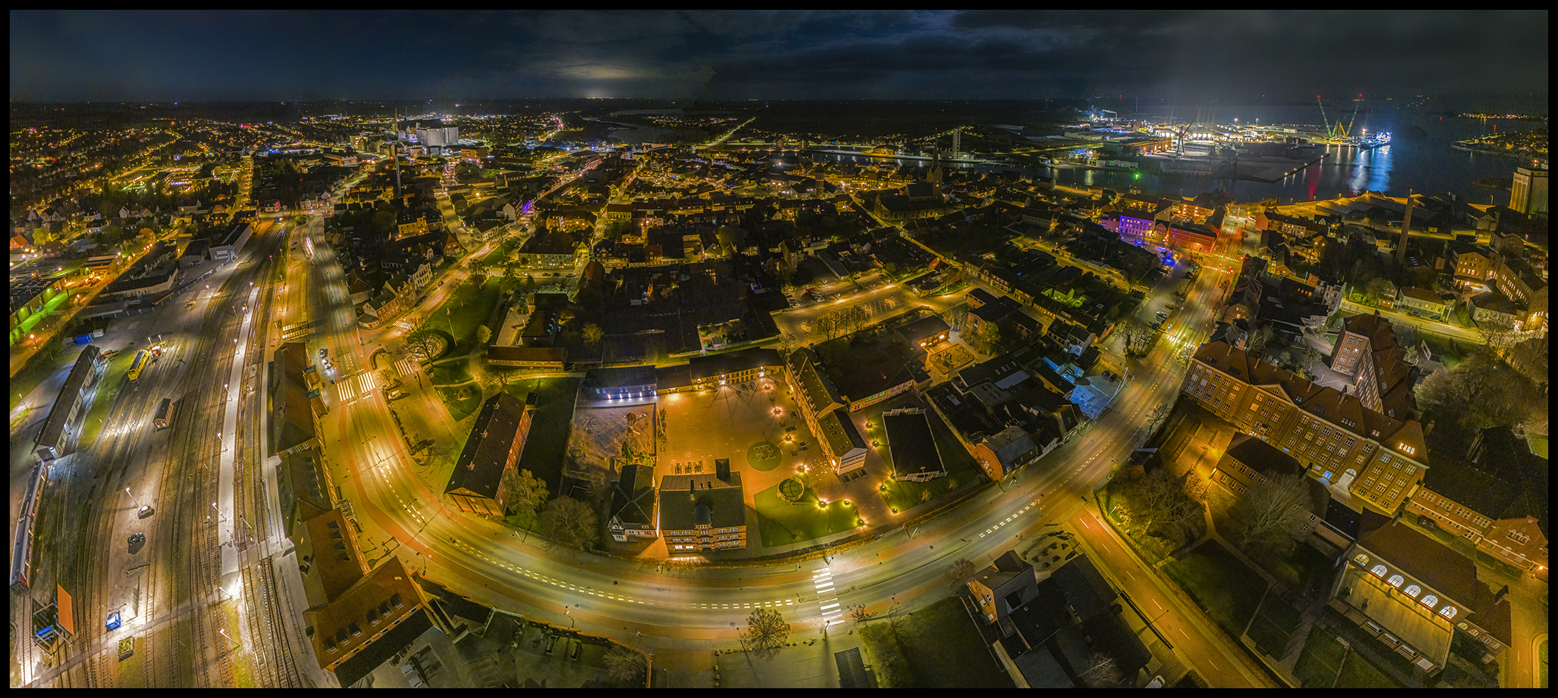 Nakskov fra banegården - Nr. 1/30