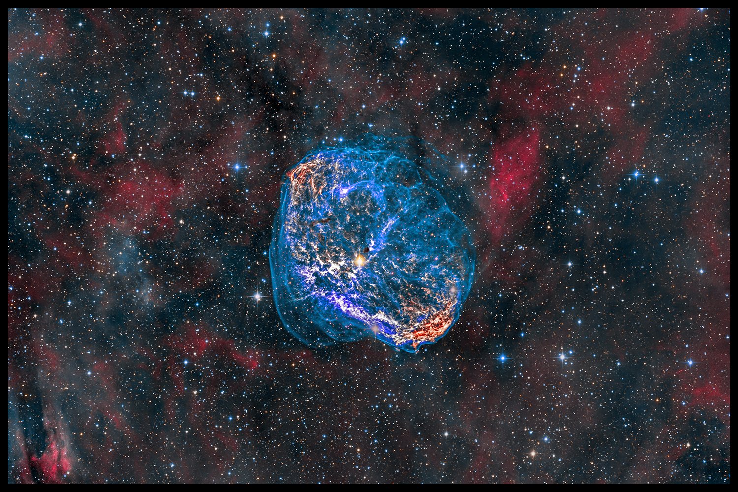 The Crescent nebula - Nr. 1/30